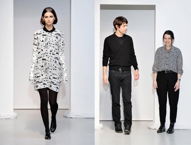 Dévastée défilé automne hivers 2013-2014 photo © Marcus Tondo