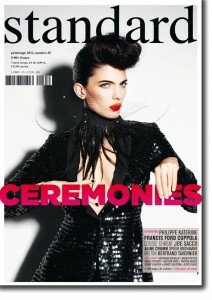 Standard 35 ceremonie cover magazine STANDARD n°35 ceremonies tom ts stephanie buisseret