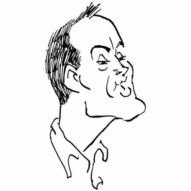 Philippe Val caricature Cabu